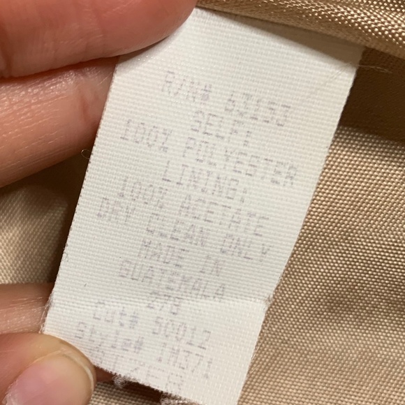 Trilogy | Tan Blazer size 8 - Picture 8 of 8